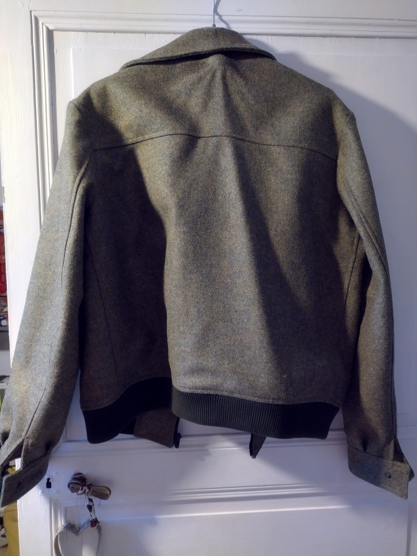 Le Blouson Laine Shetland