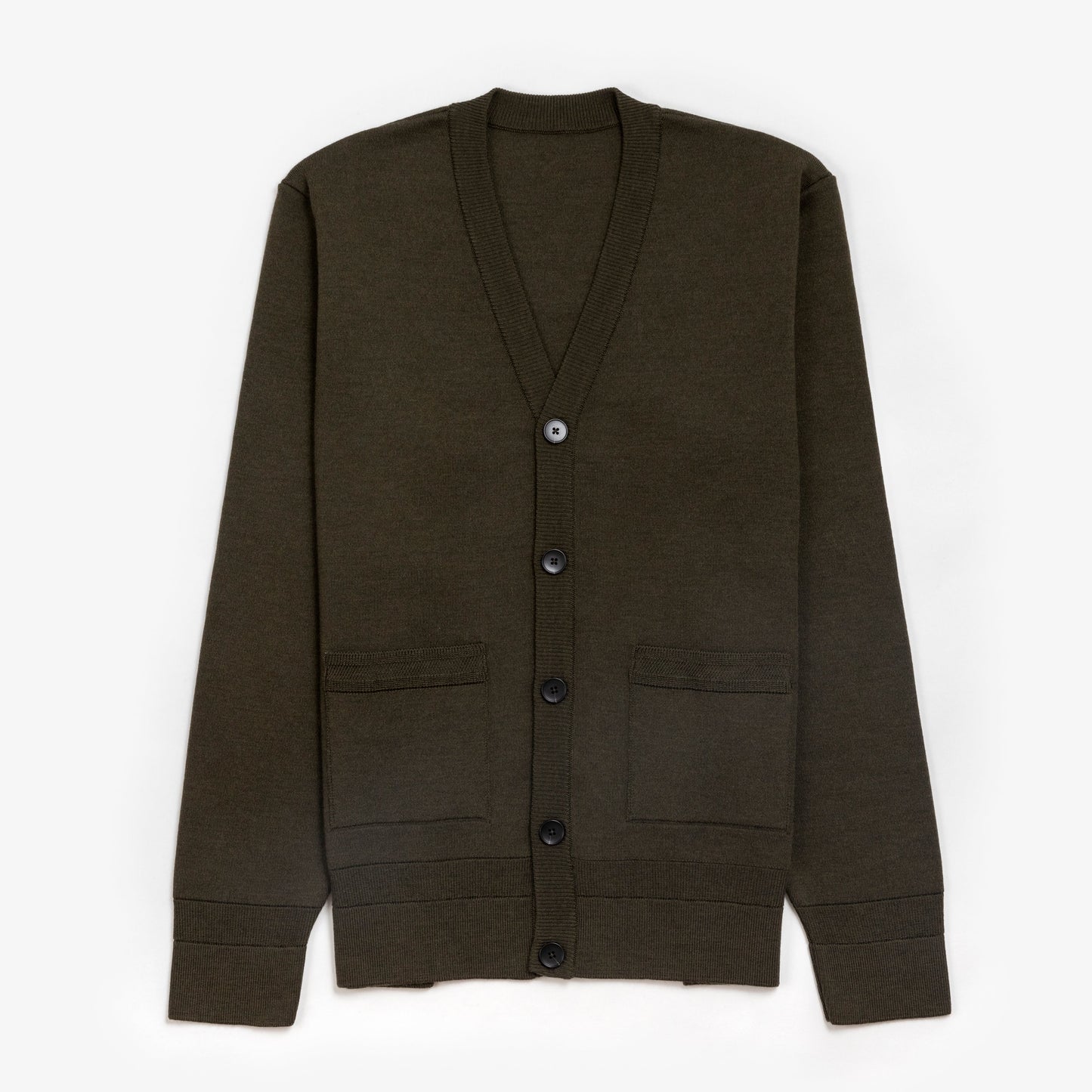 Le Cardigan Mérinos Homme