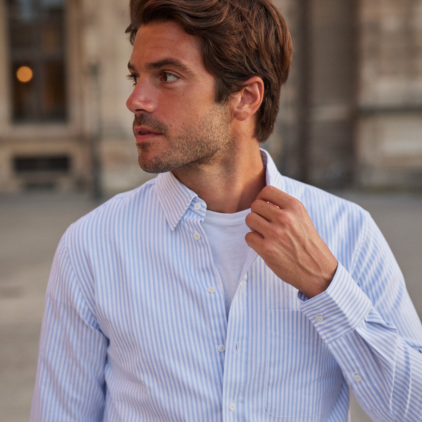 La Chemise Oxford Oeko-Tex Homme