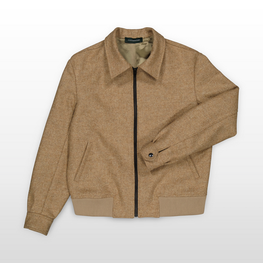 Le Blouson Laine Shetland