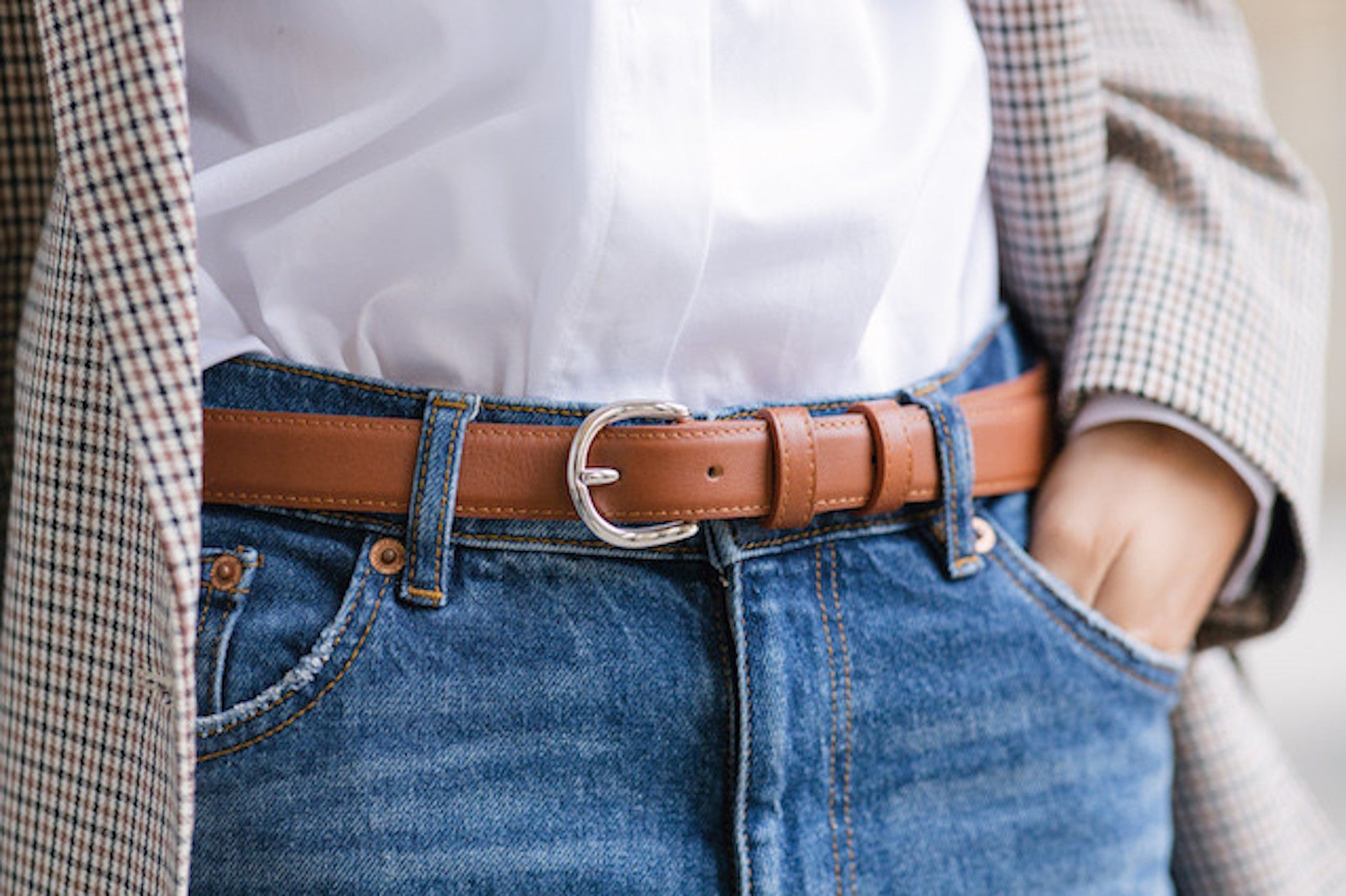 La Ceinture Cuir Romilly Deuxieme acte par Atelier Particulier